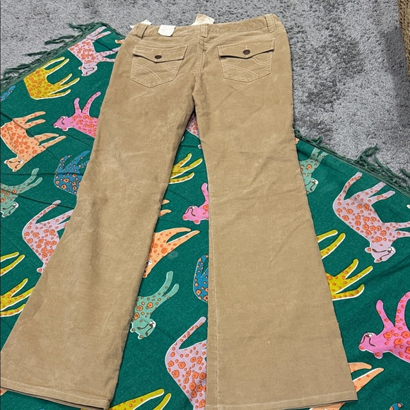 Nwt Aeropostale Beige Corduroy Trousers 9/10 - Picture 3 of 7